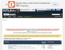 Tablet Screenshot of forumdz.com
